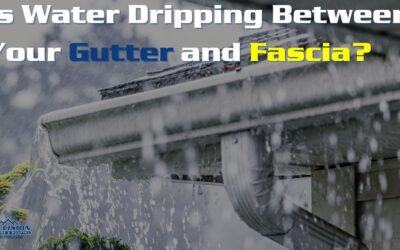 Is Water Dripping Between Your Gutter and Fascia?