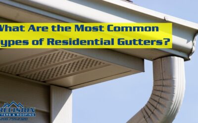 What Are the Most Common Types of Residential Gutters?